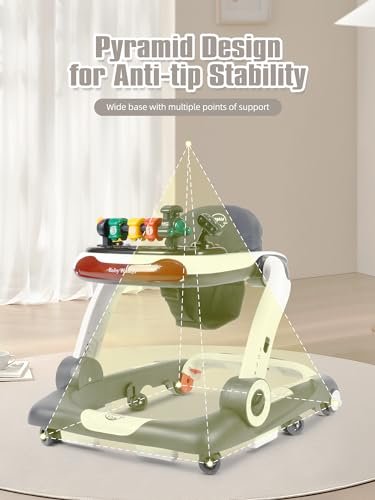 BIUSIKAN - Music and Lights Baby Walker with Wheels